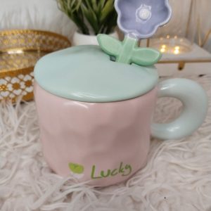 Creative Cute Flower Ceramic Mug