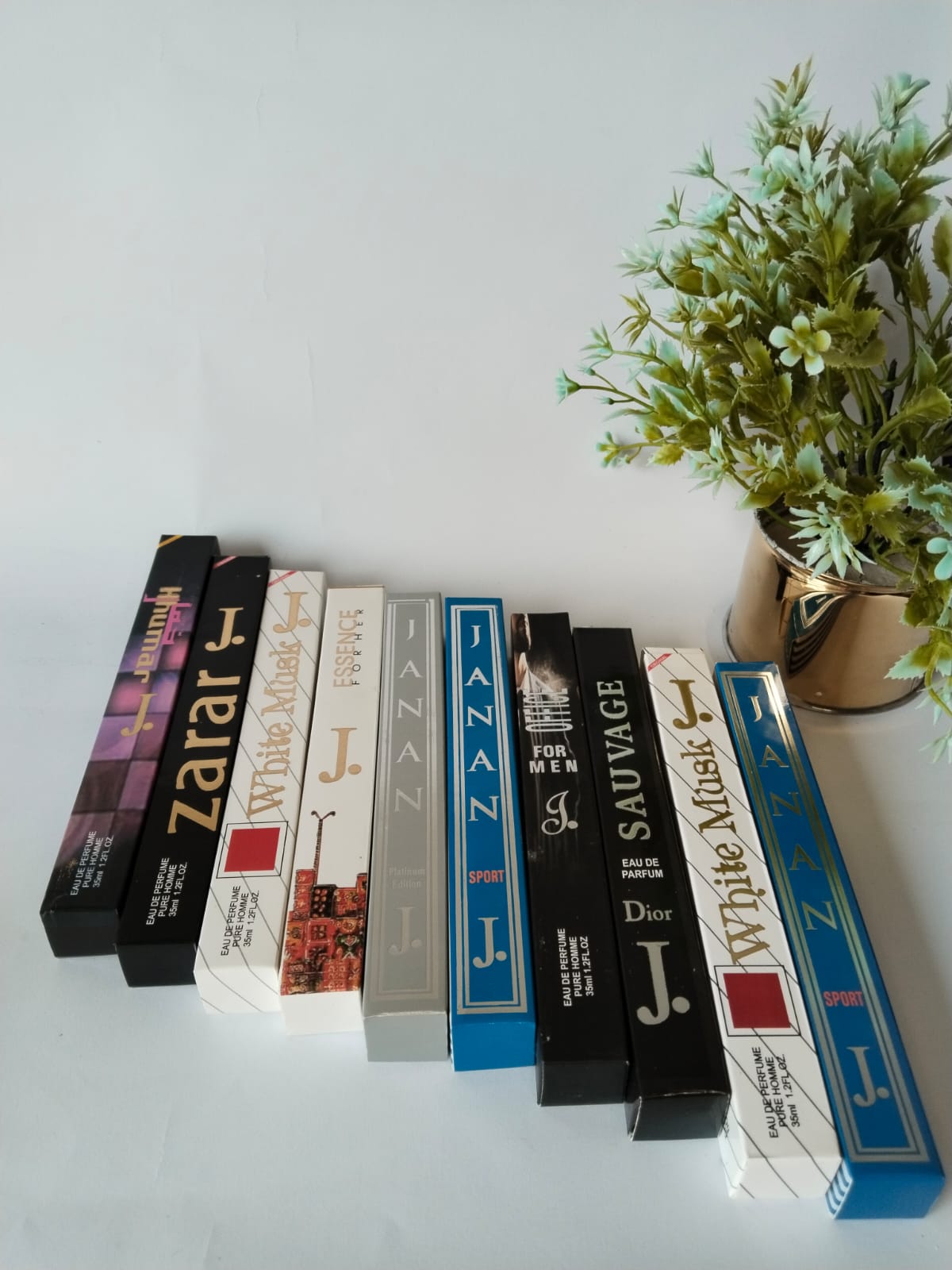 Pack of 10 J Pen Perfumes