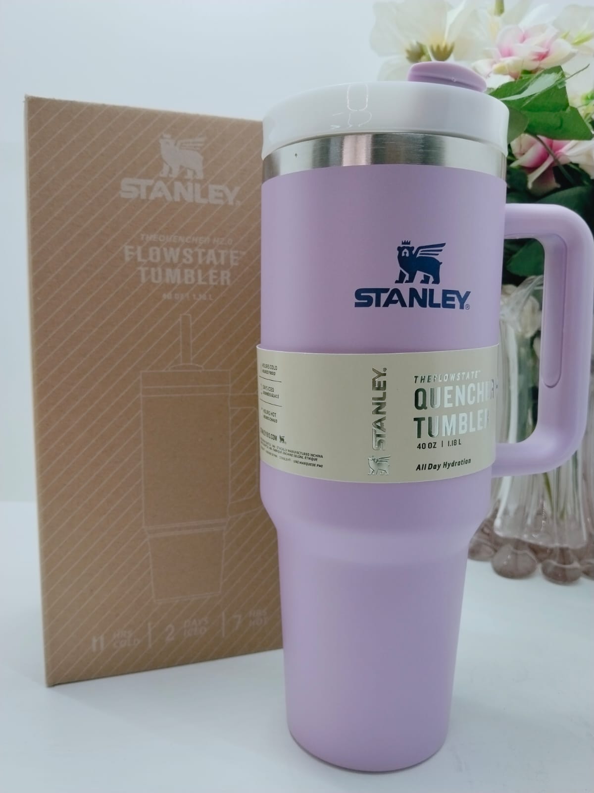 Stanley Original Tumbler 1.18L – Classic Stainless Steel Thermal Bottle | Hot & Cold Vacuum Insulated Flask
